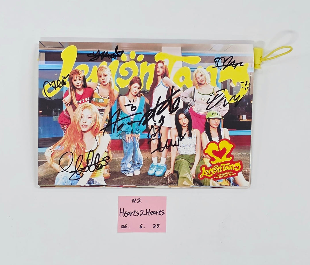 Hearts2Hearts “Lemon Tang” - Hand Autographed(Signed) Promo Album [26.06.25]