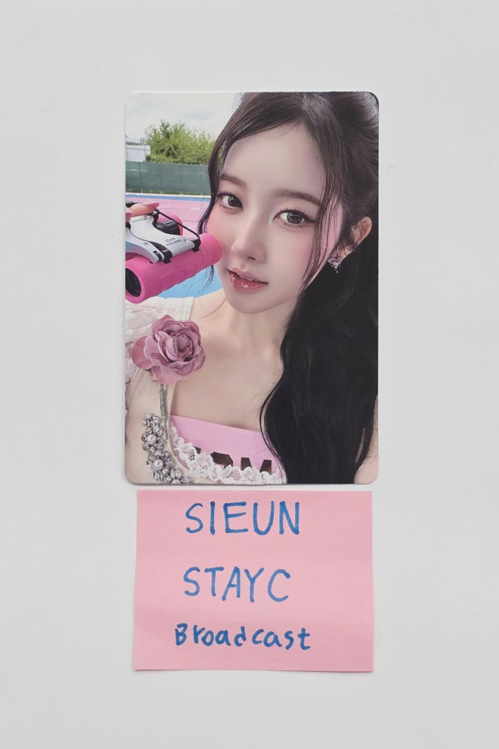 SIEUN (of StayC) "2:LOVE" - Broadcast Photocard [26.06.25]