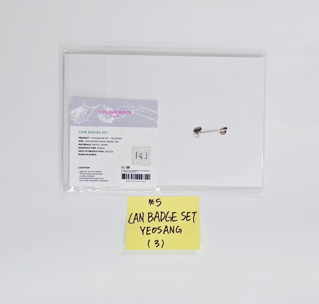 ATEEZ "GOLDEN HOUR : Part.5" - POP-UP STORE Official MD [26.06.26][Restocked 06/29]