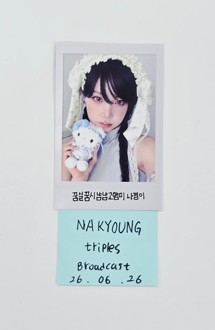 NAKYOUNG (of Triples) - Broadcast Polaroide type Photocard [26.06.26]