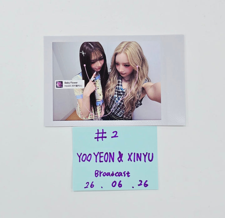 Triples - Broadcast Polaroide type Unit Photocard [26.06.26]