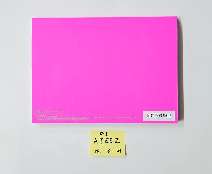 ATEEZ "GOLDEN HOUR : Part.5" - Hand Autographed(Signed) Promo Album [26.06.29]