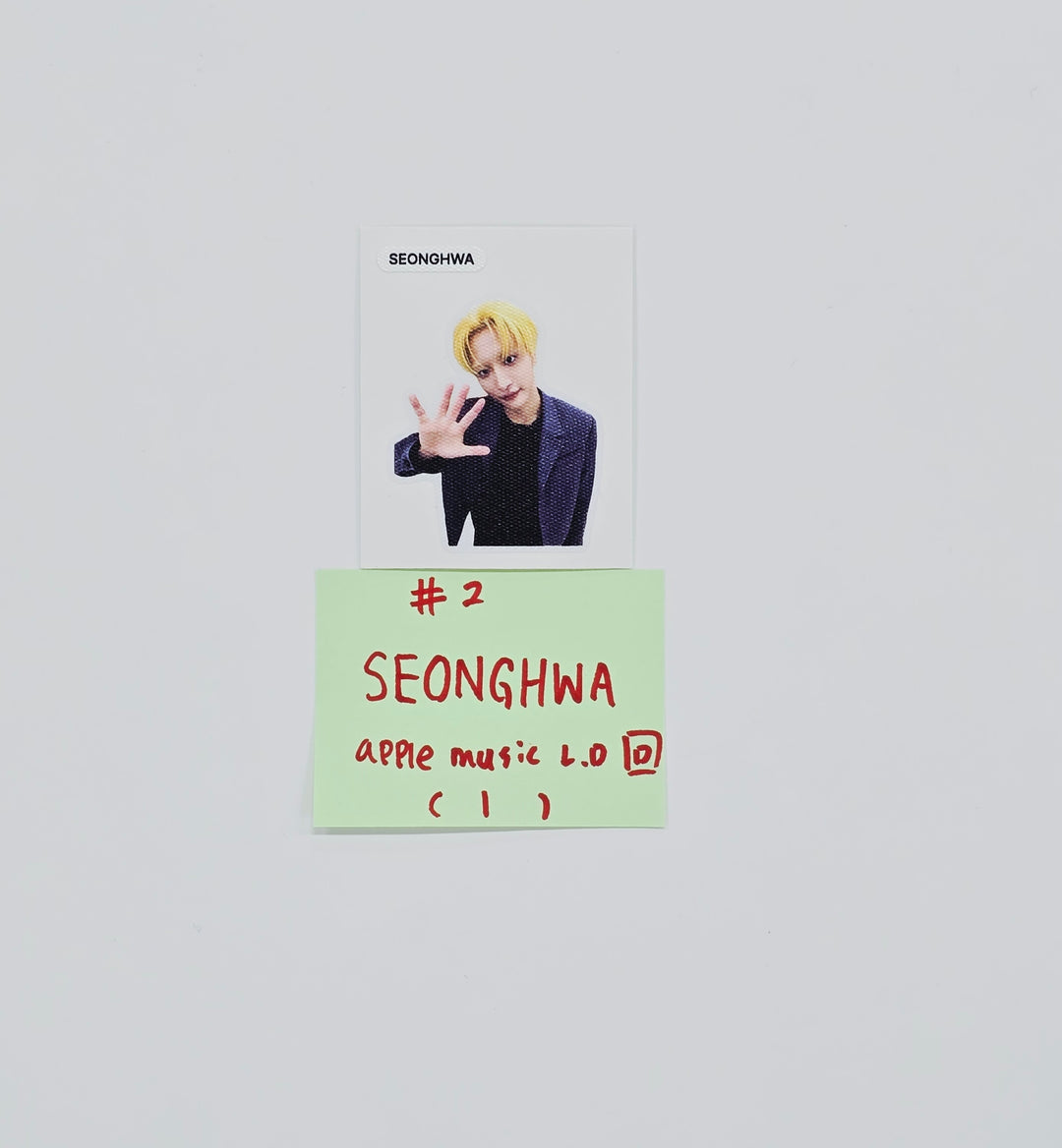 ATEEZ "GOLDEN HOUR : Part.5" - Apple Music Lucky Draw Event Seal Sticker (DIGIPACK Ver.) [26.06.29]