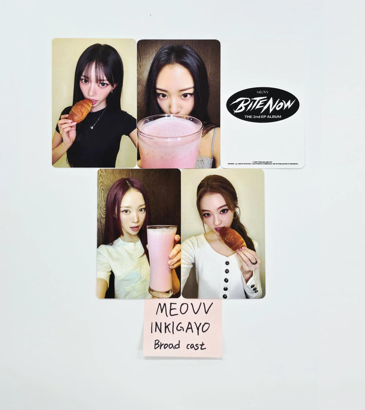 MEOVV - Inkigayo Broadcast Photocard Set (5ea) [26.06.30]