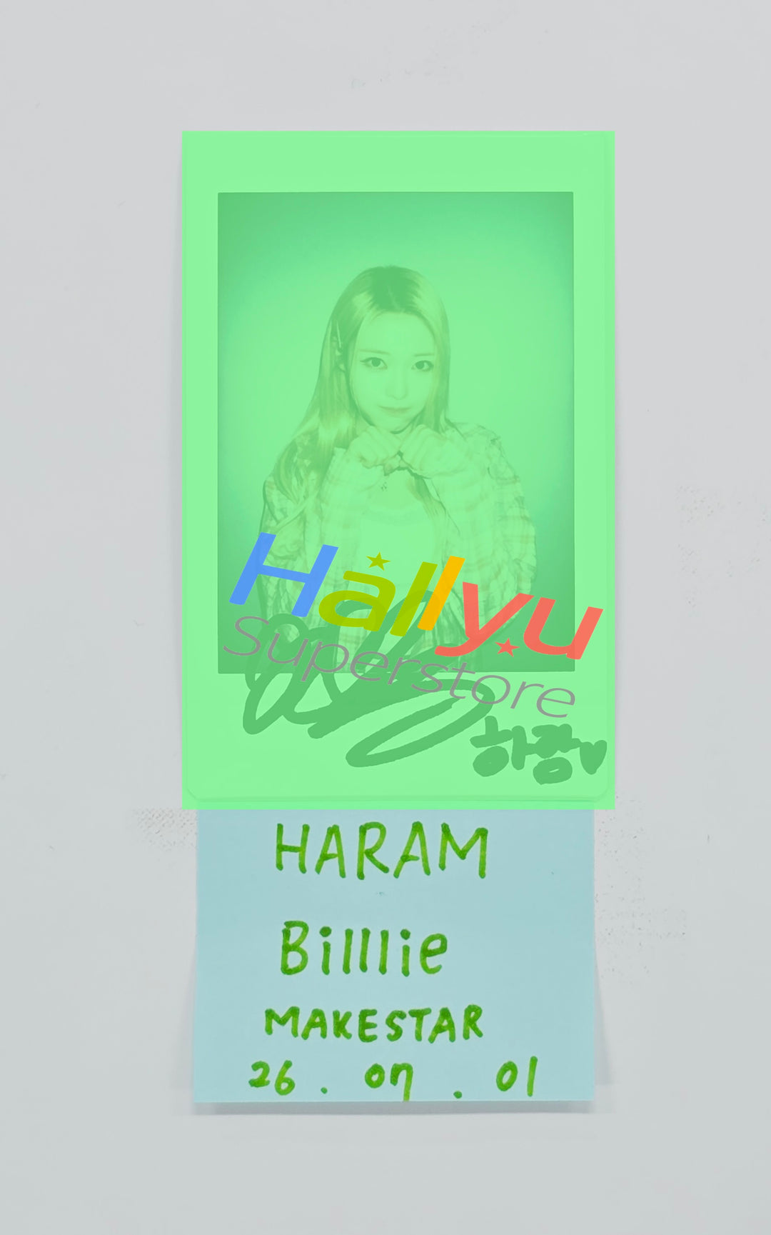 HARAM (of Billlie ) - Hand Autographed(Signed) Polaroid [26.07.01]
