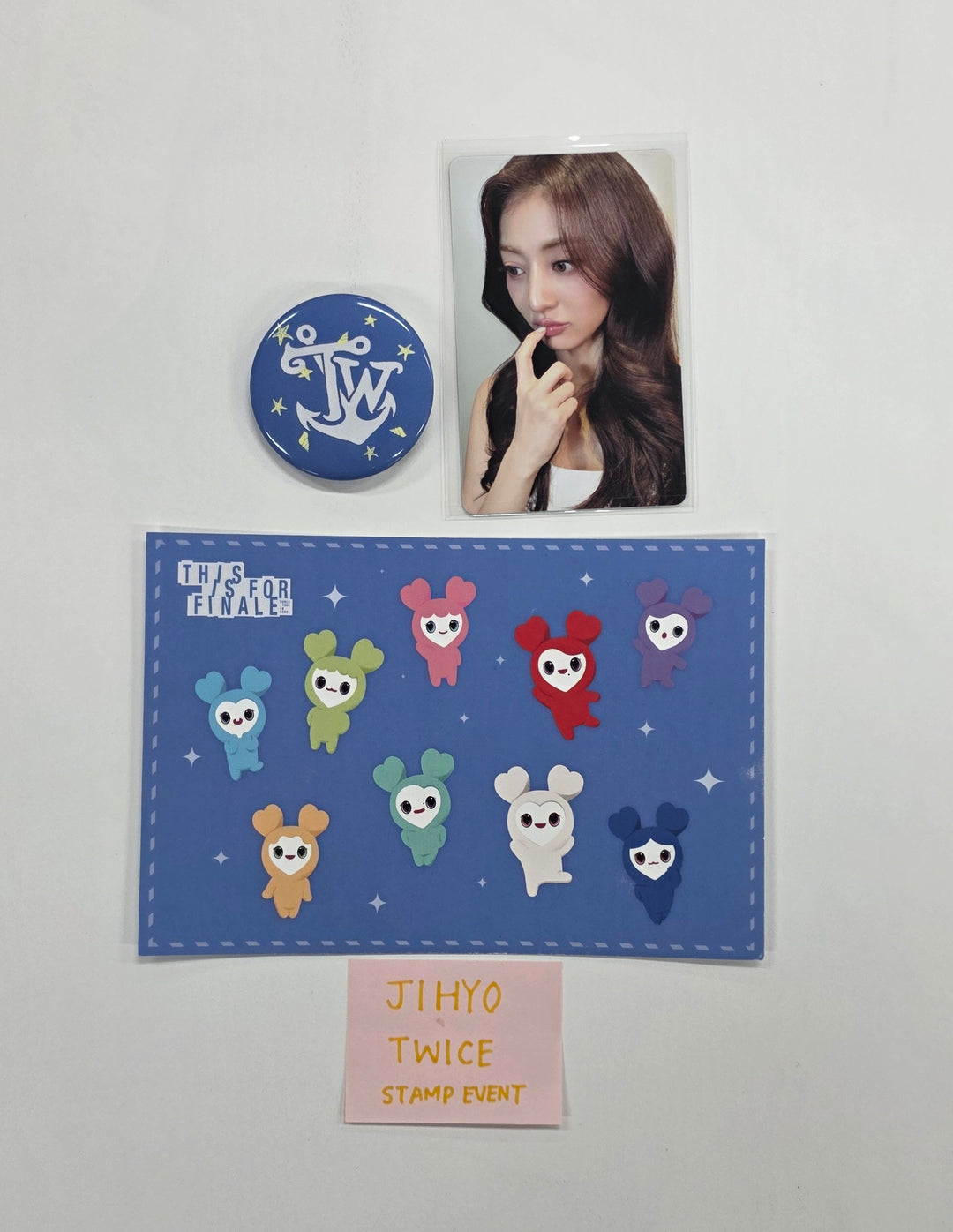 JIHYO (of TWICE) - <THIS IS FOR> WORLD TOUR FINALE in SEOUL POP-UP Store Stamp Event Set [26.07.03]