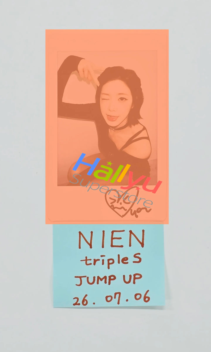 NIEN (of TripleS) - Hand Autographed(Signed) Polaroid [26.07.06]