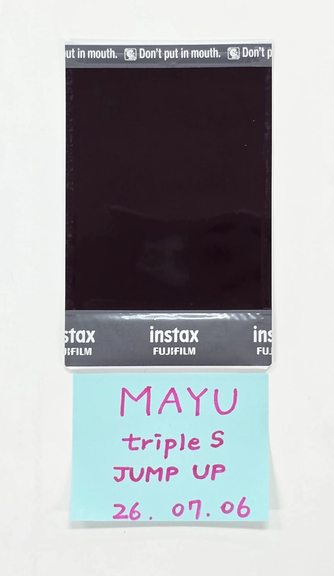 MAYU (of TripleS) - Hand Autographed(Signed) Polaroid [26.07.06]