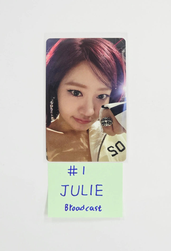 JULIE (of KISS OF LIFE) - Broadcast Photocard [26.07.07]