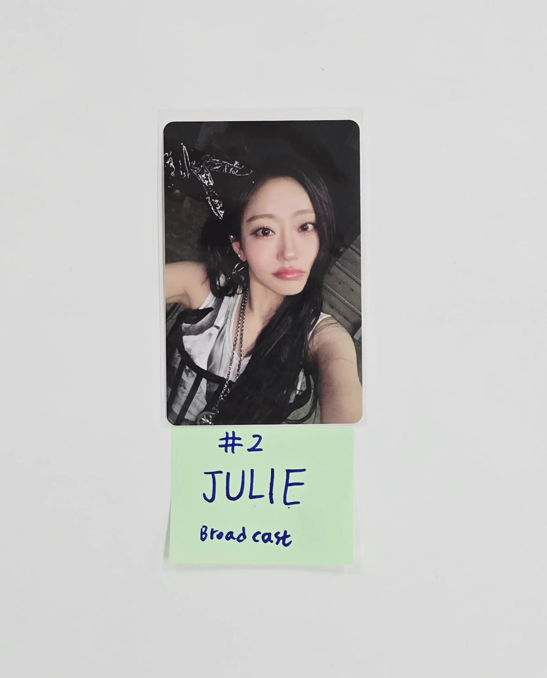 JULIE (of KISS OF LIFE) - Broadcast Photocard [26.07.07]