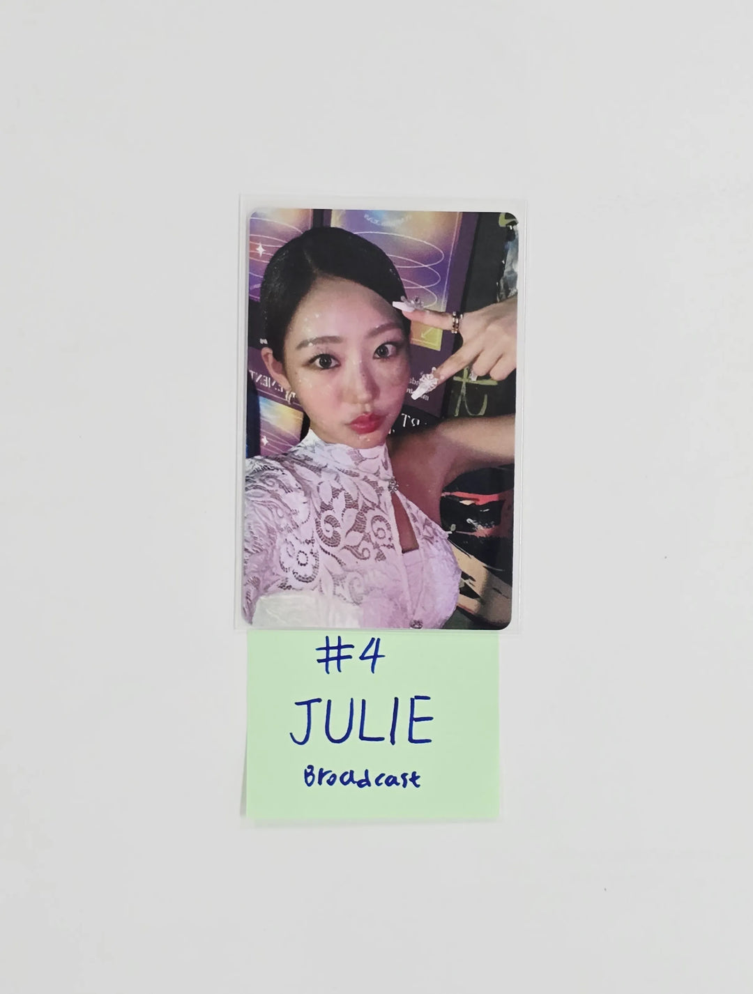 JULIE (of KISS OF LIFE) - Broadcast Photocard [26.07.07]