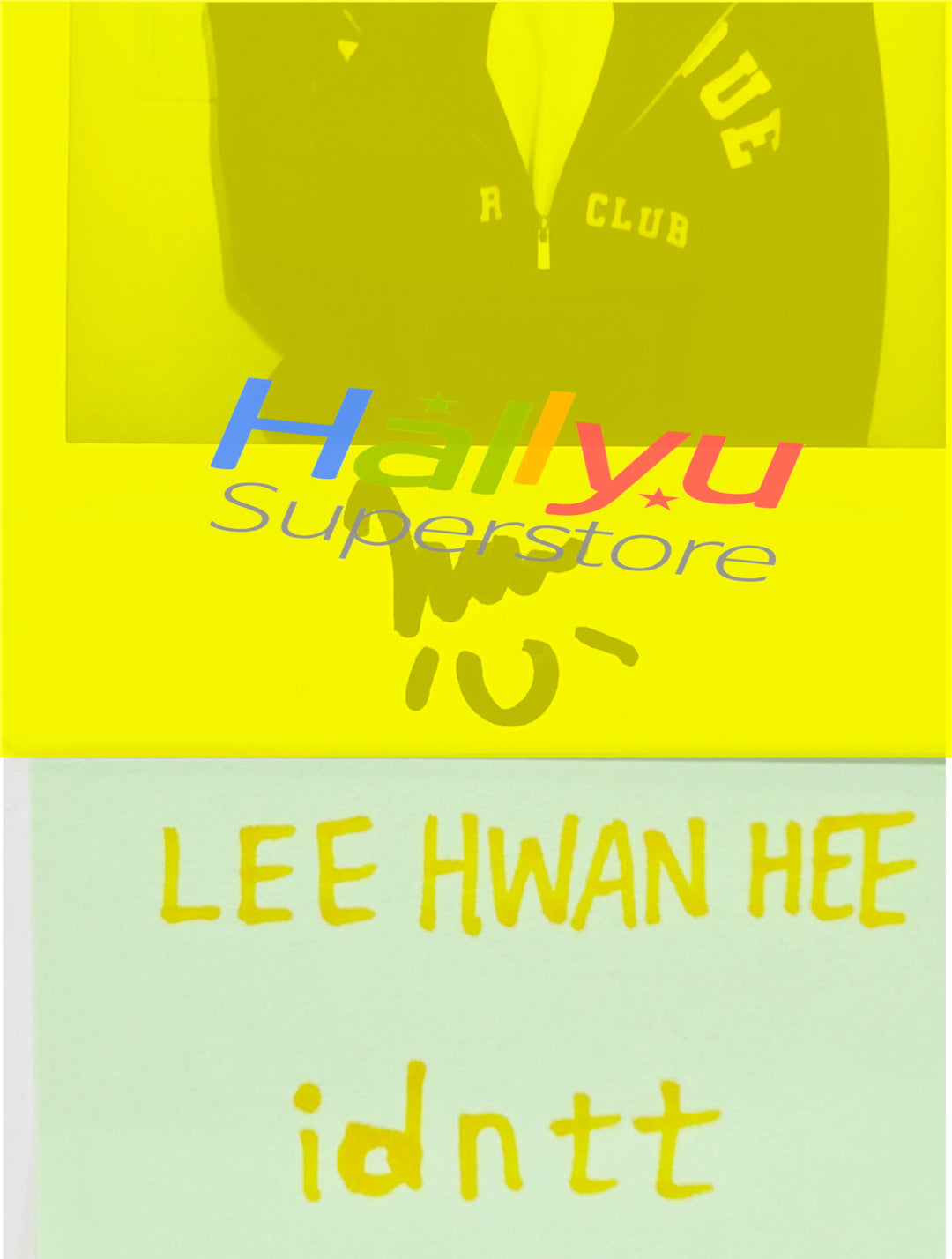 LEE HWANHEE (of idntt) - Hand Autographed(Signed) Polaroid [26.07.07]