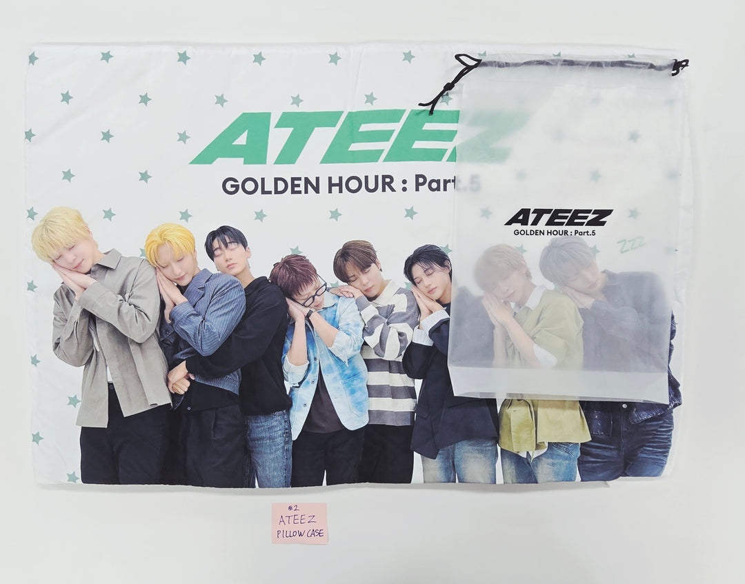ATEEZ "GOLDEN HOUR : Part.5" - Broadcast Pillowcase [26.07.08]