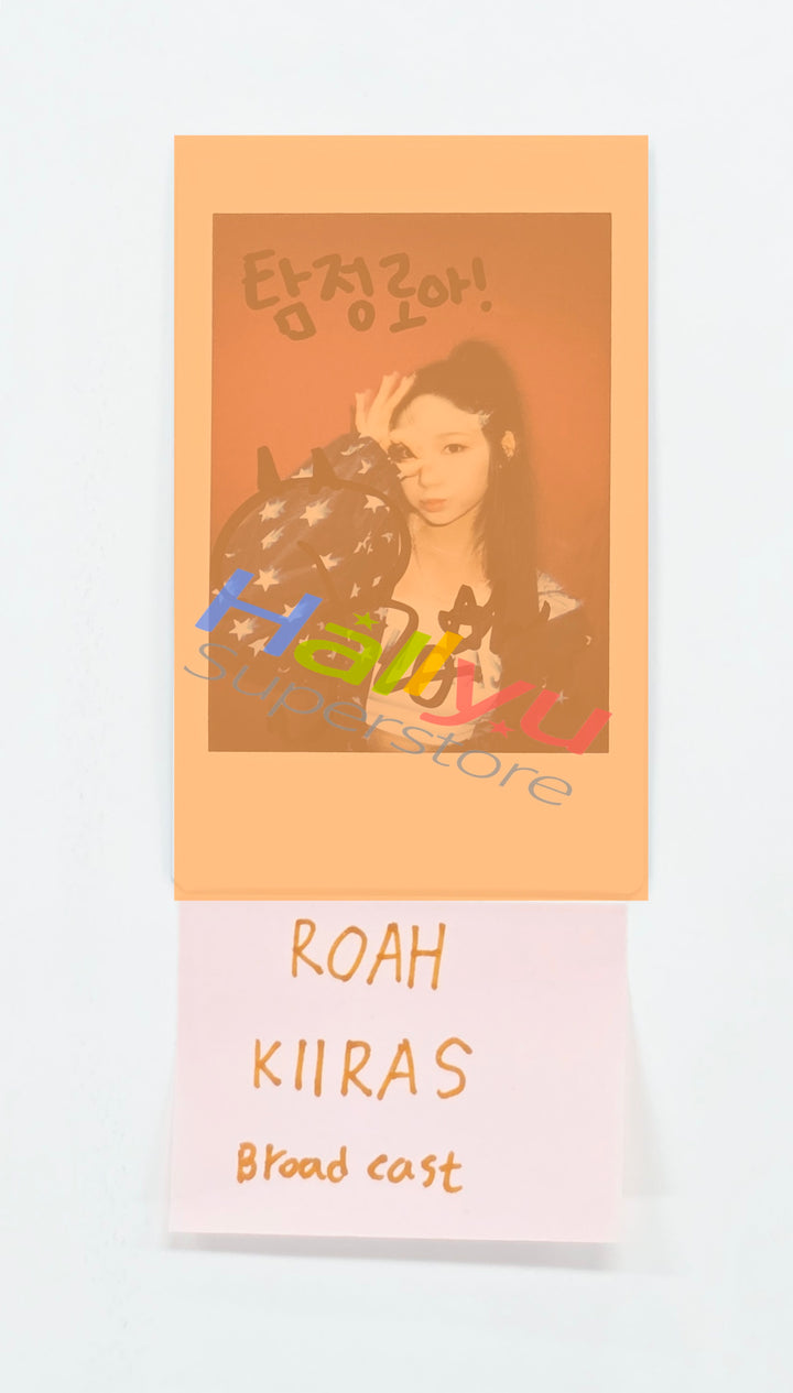 ROAH (of KIIRAS) - Hand Autographed(Signed) Polaroid [26.07.08]
