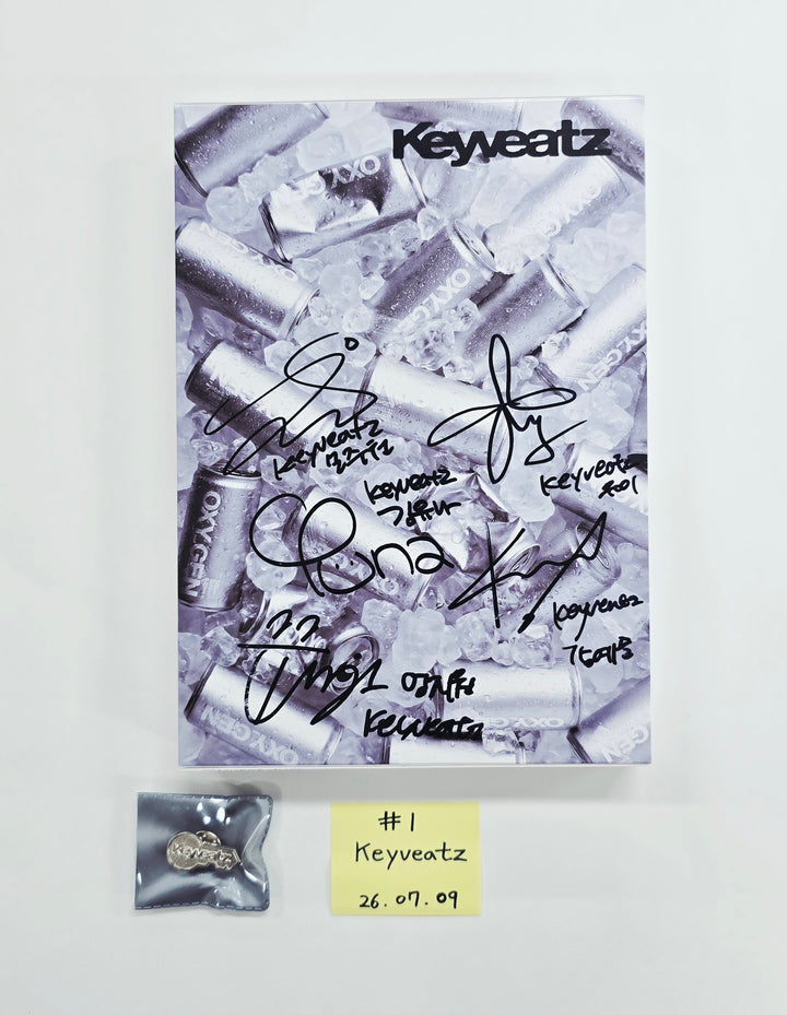 Keyveatz "OXY_GEN" - Hand Autographed(Signed) Promo Album [26.07.09]