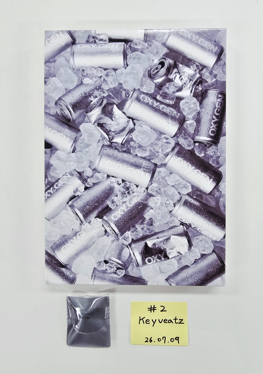 Keyveatz "OXY_GEN" - Hand Autographed(Signed) Promo Album [26.07.09]