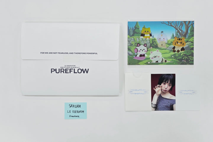 SAKURA (of Le Sserafim) "PUREFLOW" -  Broadcast set [26.07.09]