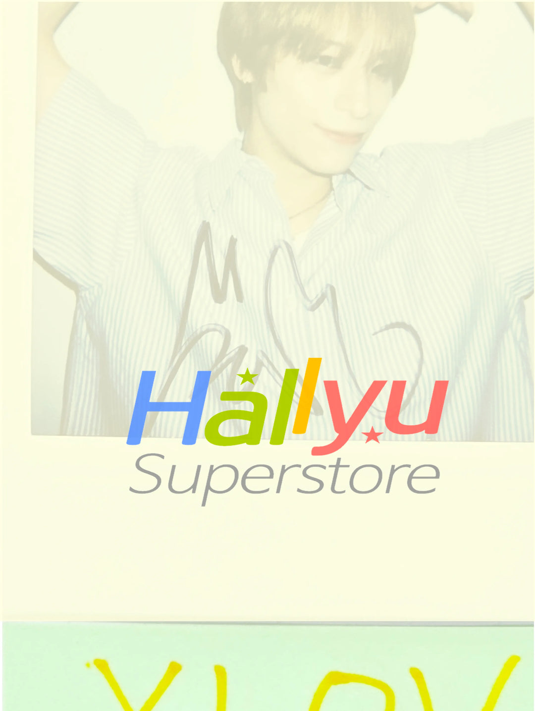 HARU (of XLOV) - Hand Autograhped(Signed) Polaroid [26.07.10]