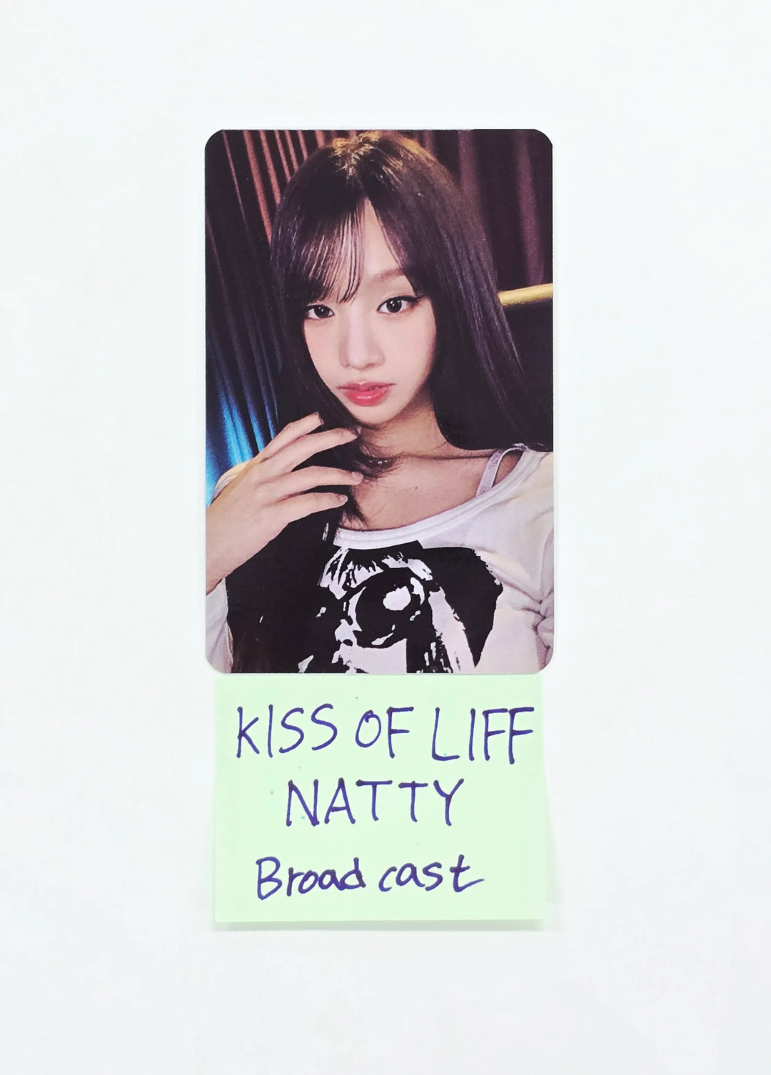 NATTY (of KISS OF LIFE) - Broadcast Photocard [26.07.10]