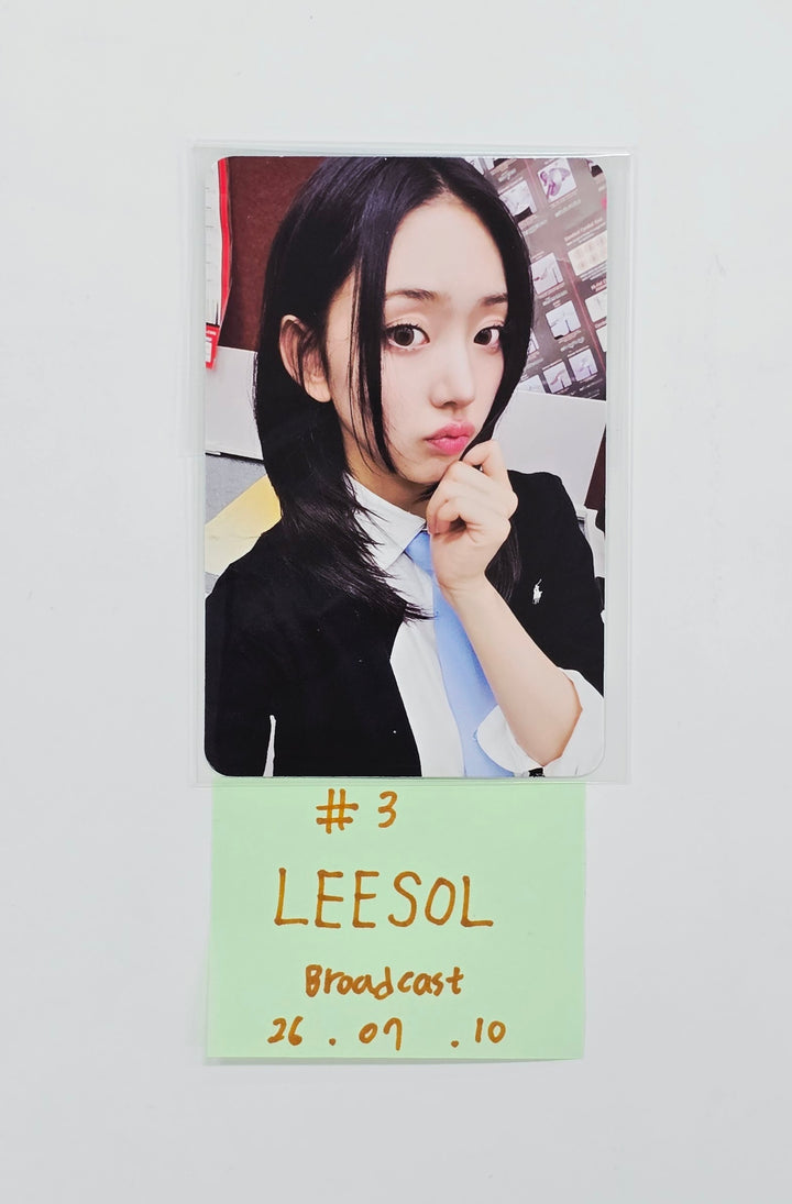 LEESOL (of KiiiKiii) - Broadcast Photocard [26.07.10]