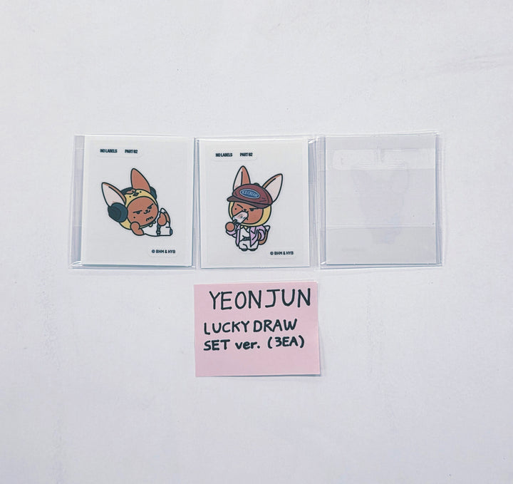 YEONJUN (of TXT) "NO LABELS: PART 02" - Lucky Draw Event Hwang Choon Seal Sticker Set (3ea) [26.07.13]