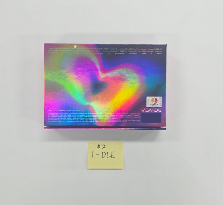 I-DLE "We made" - Hand Autographed(Signed) Promo Album [26.07.13]