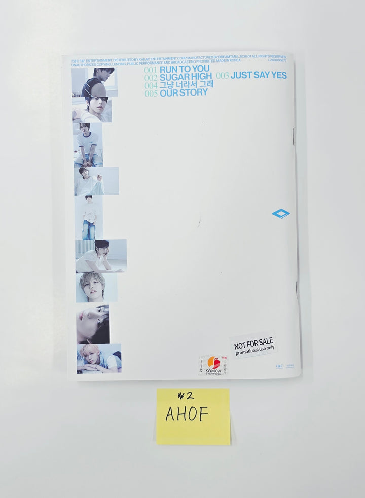 AHOF "RUN TO YOU" - Hand Autographed(Signed) Promo Album [26.07.13]