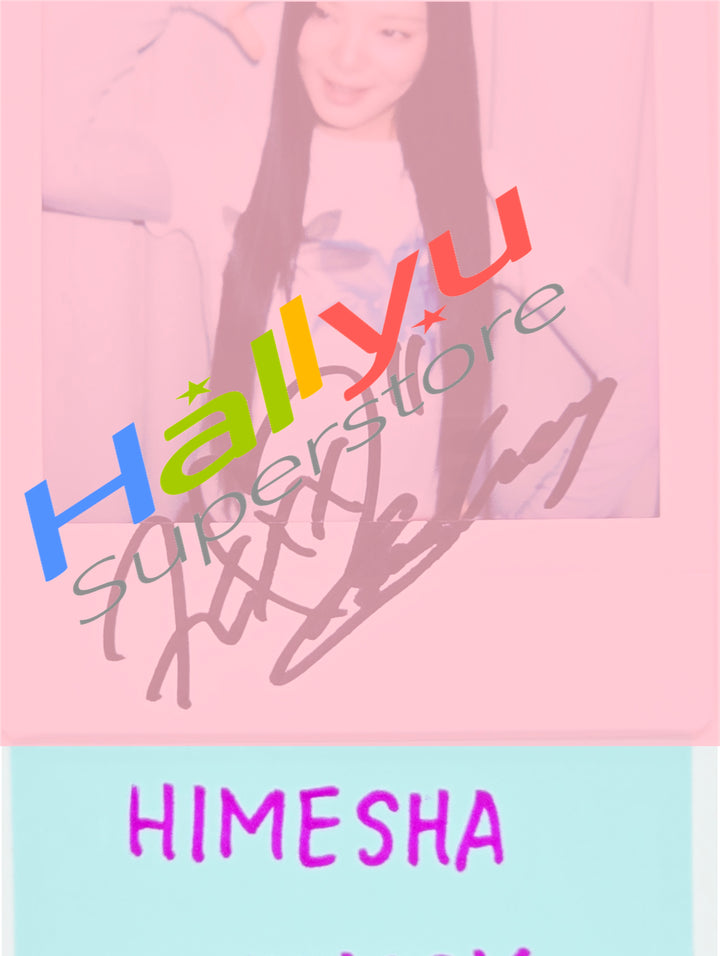 HIMESHA (of COSMOSY) - Hand Autographed(Signed) Polaroid [26.07.14]