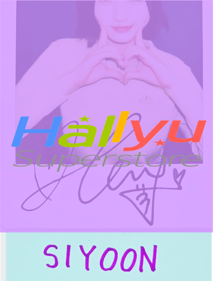 SIYOON (of Billlie) - Hand Autographed(Signed) Polaroid [26.07.14]