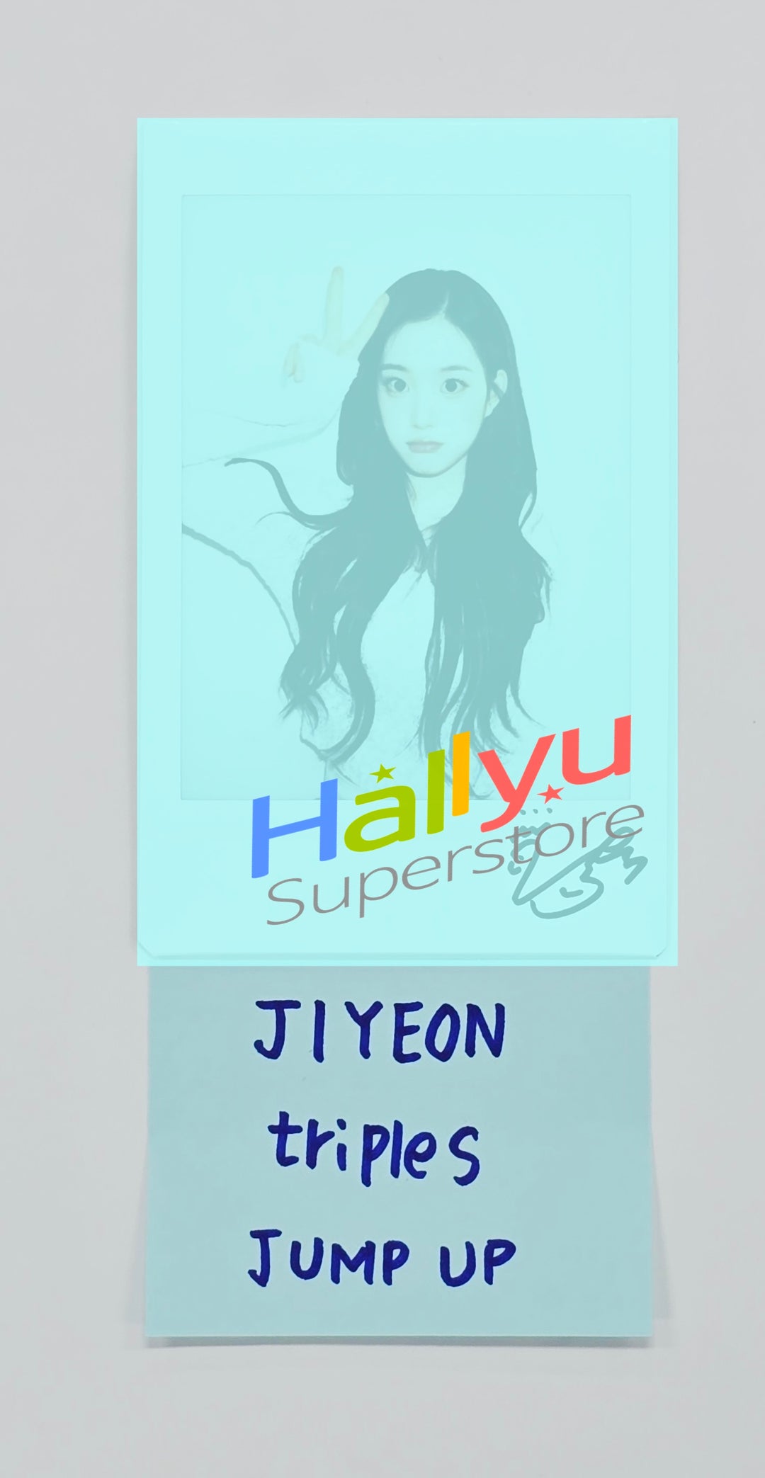 JIYEON (of TripleS) - Hand Autographed(Signed) Polaroid [26.07.14]