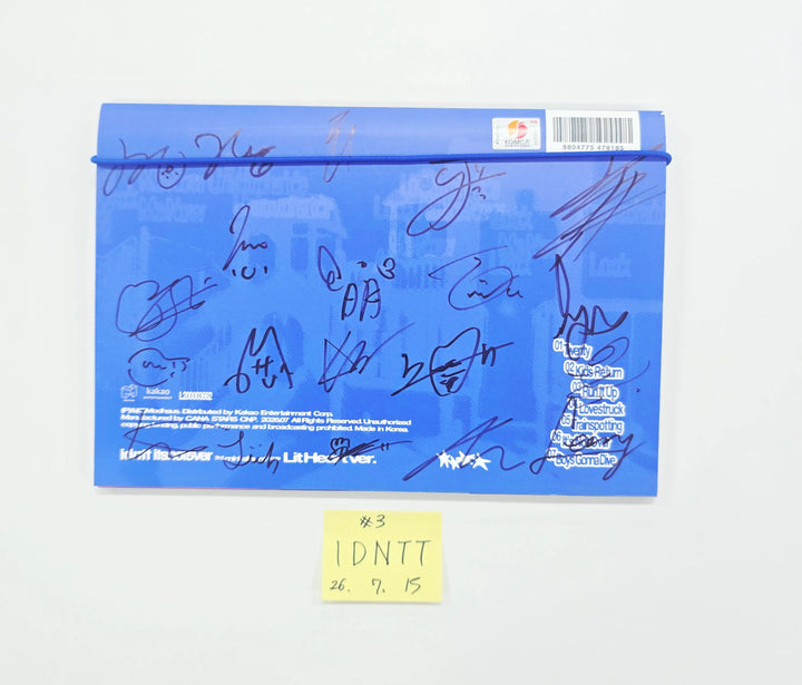 idntt "itsnotover" - Hand Autographed(Signed) Promo Album [26.07.15]