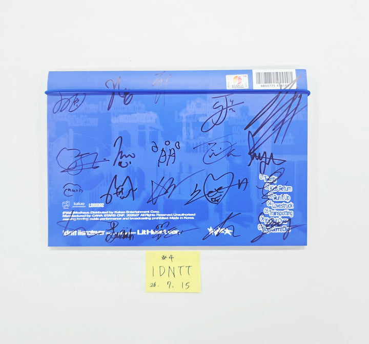 idntt "itsnotover" - Hand Autographed(Signed) Promo Album [26.07.15]