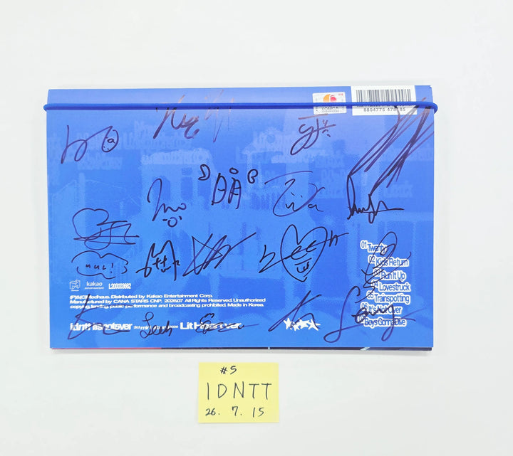 idntt "itsnotover" - Hand Autographed(Signed) Promo Album [26.07.15]