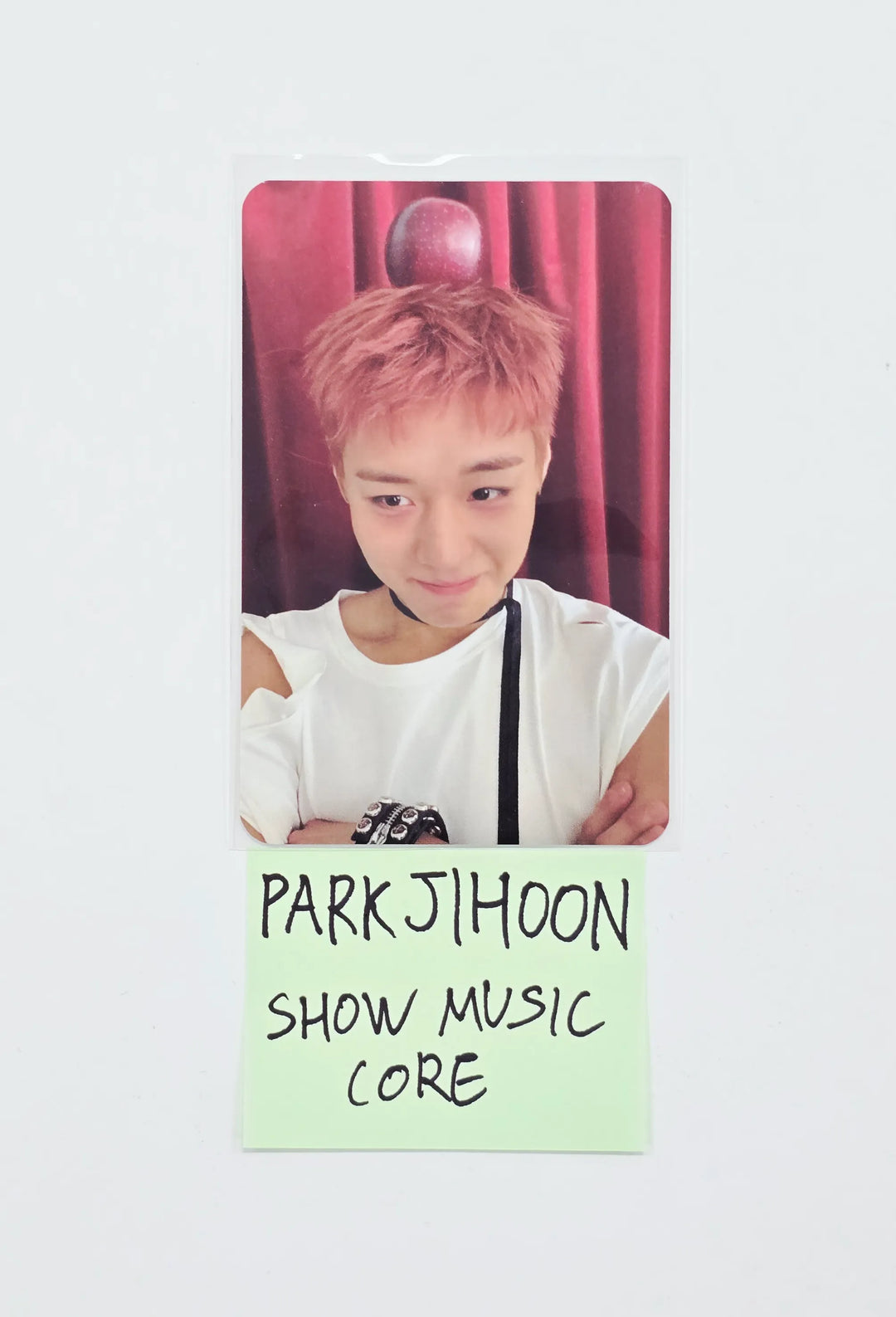 Park Jihoon - SHOW MUSIC CORE Broadcast Photocard [26.07.15]