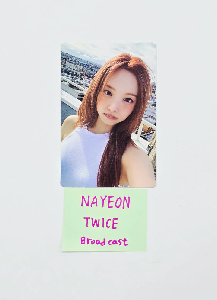 Nayeon (of Twice) "NA" - Broadcast Photocard [26.07.15]