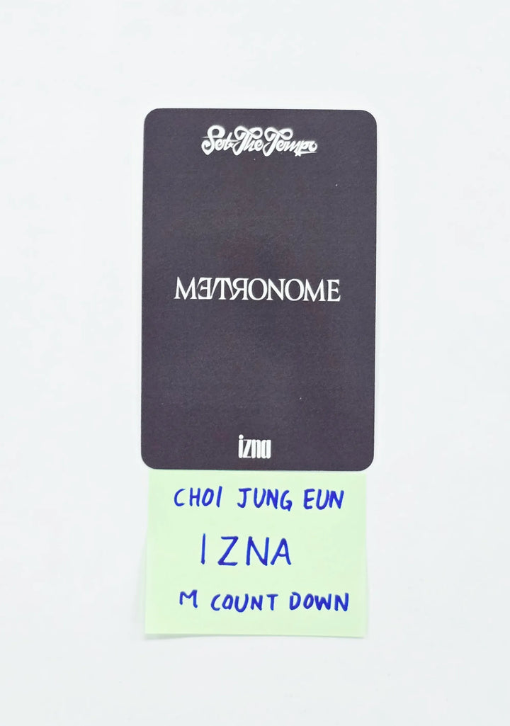 CHOI JUNGEUN (of izna) "METRONOME" - M Countdown 4th Broadcast Photocard [26.07.15]