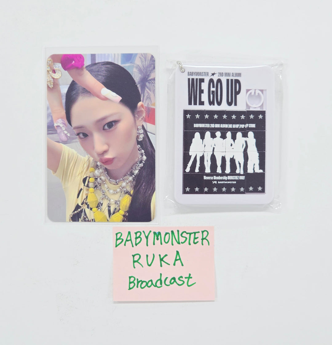 RUKA (of BABYMONSTER) - Broadcast Photocard, Keyring Set [26.07.16]