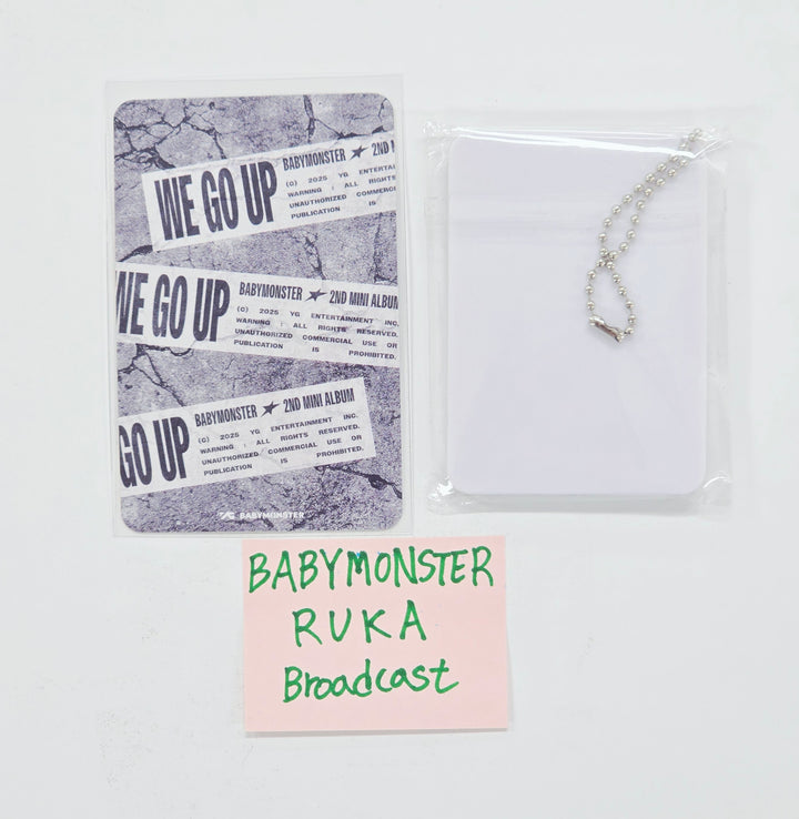 RUKA (of BABYMONSTER) - Broadcast Photocard, Keyring Set [26.07.16]
