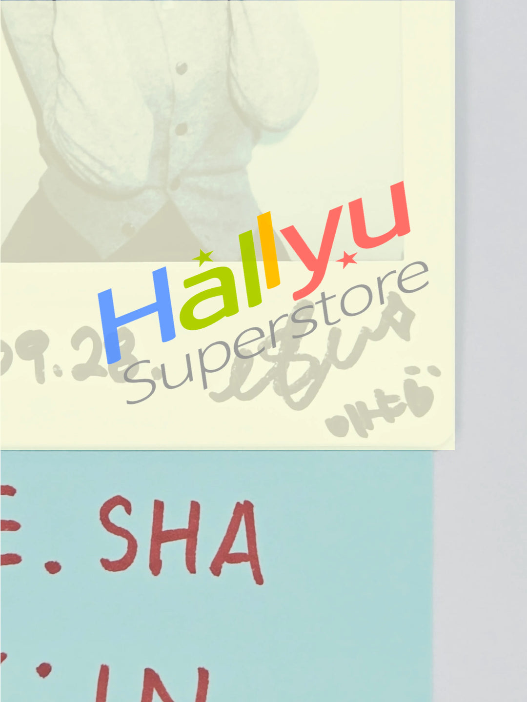 E.SHA (of X:IN) - Hand Autographed(Signed) Polaroid [26.07.20]