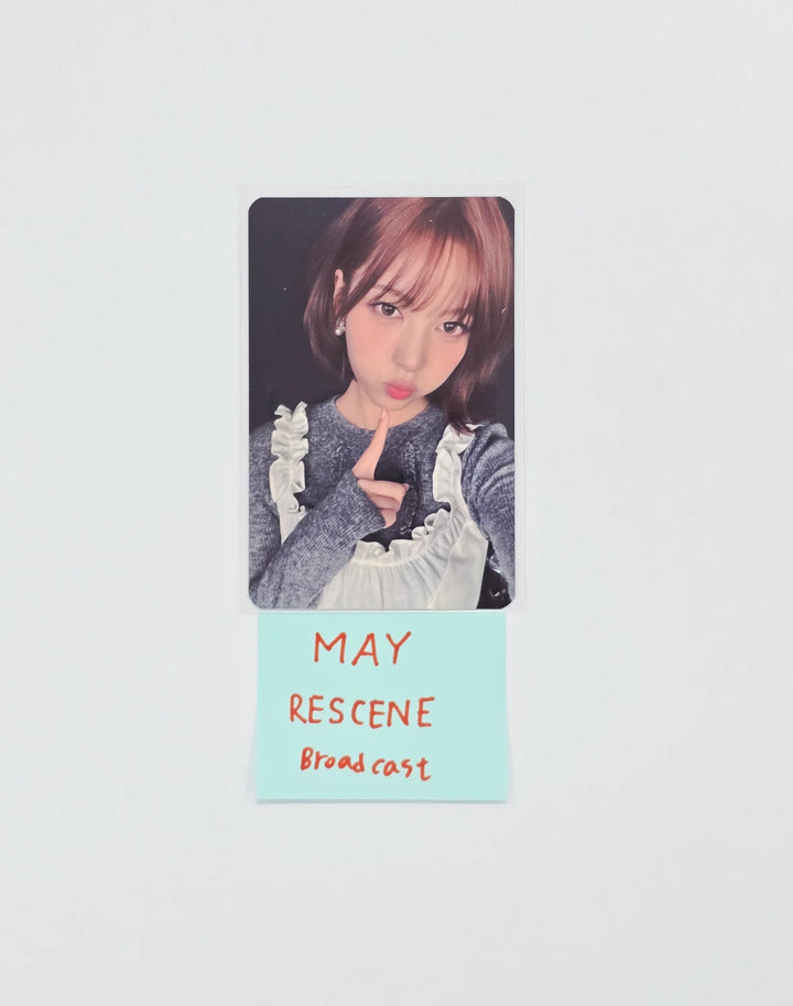 MAY (of RESCENE) "Lip bomb" - Broadcast Photocard [26.07.20]