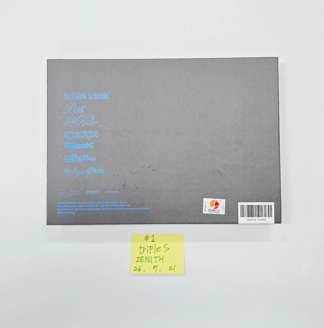triples_msnz "LOVE&amp;POP" - Hello82 Hand Autographed(Signed) Album (zenith) [26.07.21]