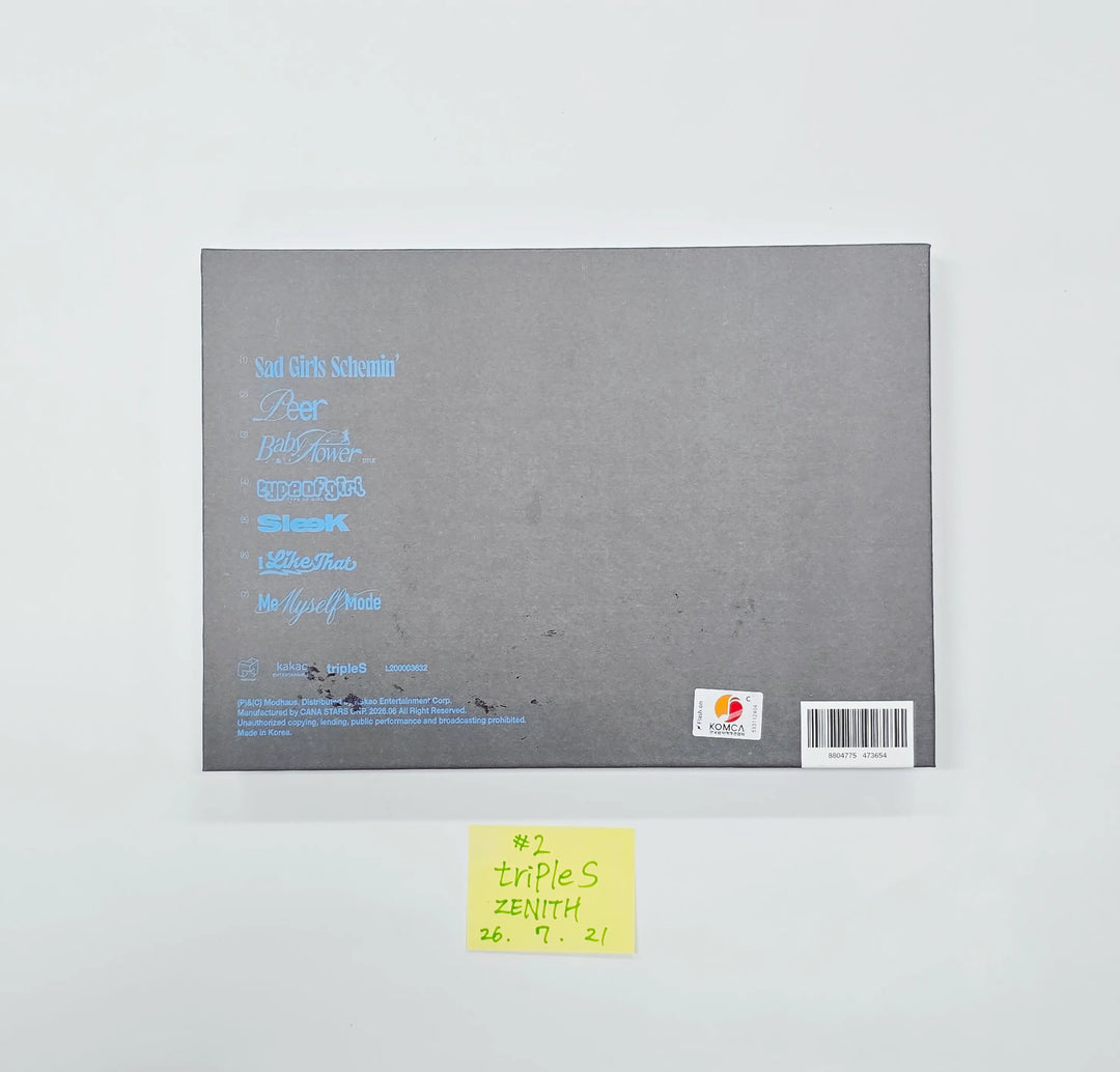 triples_msnz "LOVE&amp;POP" - Hello82 Hand Autographed(Signed) Album (zenith) [26.07.21]