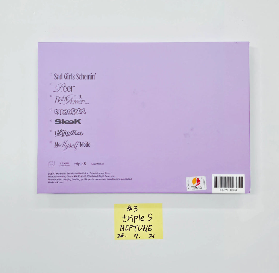 triples_msnz "LOVE&amp;POP" - Hello82 Hand Autographed(Signed) Album (neptune) [26.07.21]