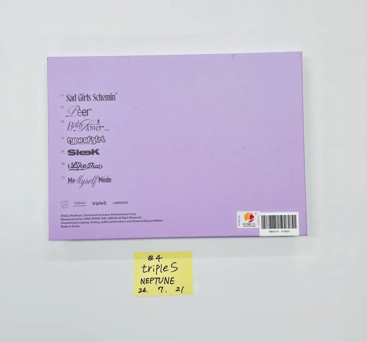 triples_msnz "LOVE&amp;POP" - Hello82 Hand Autographed(Signed) Album (neptune) [26.07.21]