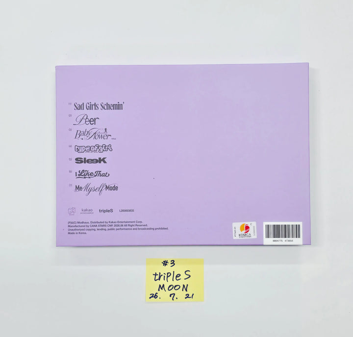 triples_msnz "LOVE&amp;POP" - Hello82 Hand Autographed(Signed) Album (MOON) [26.07.21]