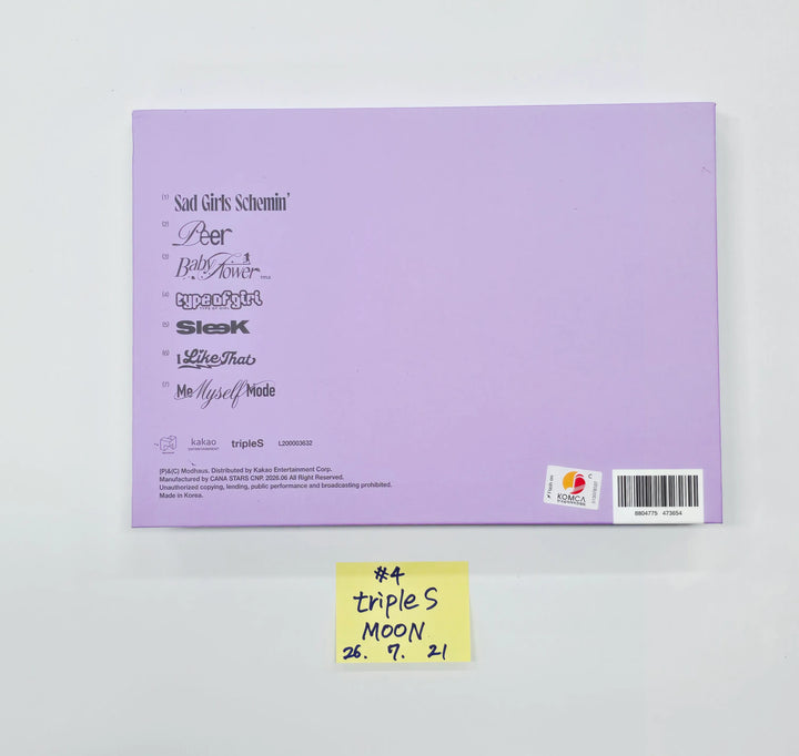 triples_msnz "LOVE&amp;POP" - Hello82 Hand Autographed(Signed) Album (MOON) [26.07.21]