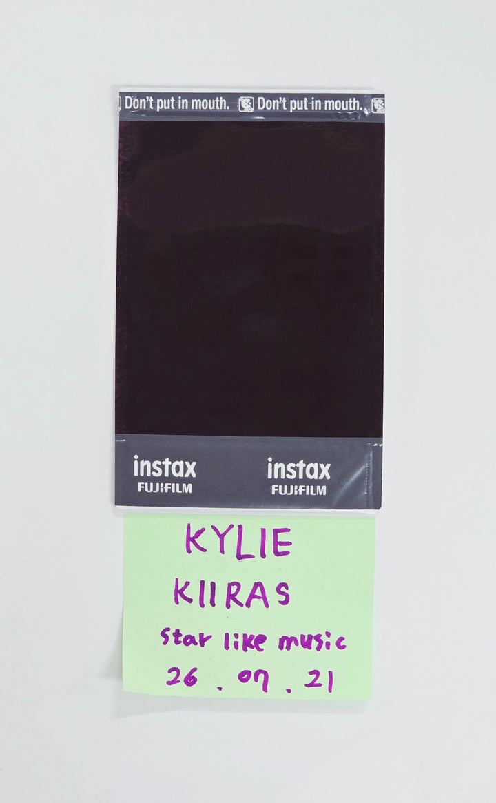 KYLIE (of KIIRAS) - Hand Autographed(Signed) Polaroid [26.07.21]