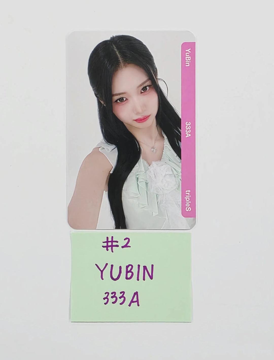 TripleS - OT24 "My Secret New Zone" Seoul Concert Farewell Party Binary02 Double Class Objekt(333A) Photocard [26.07.21]