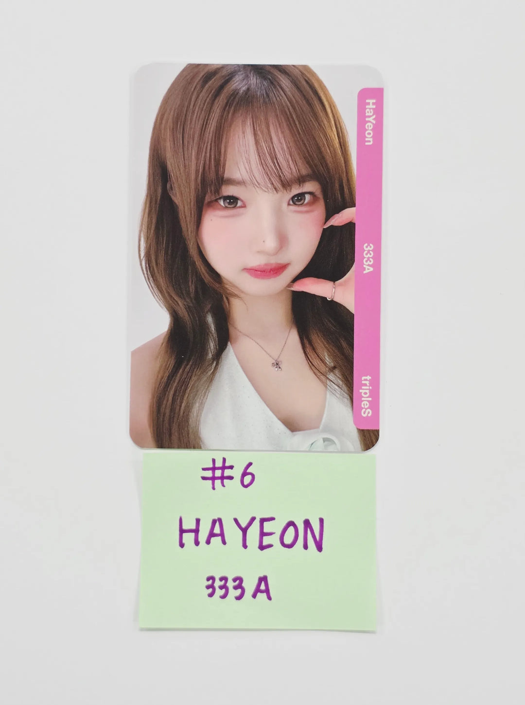 TripleS - OT24 "My Secret New Zone" Seoul Concert Farewell Party Binary02 Double Class Objekt(333A) Photocard [26.07.21]