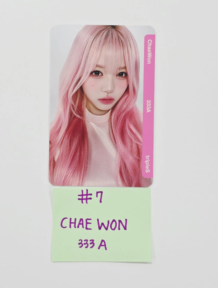 TripleS - OT24 "My Secret New Zone" Seoul Concert Farewell Party Binary02 Double Class Objekt(333A) Photocard [26.07.21]